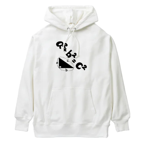 三平方の定理 Heavyweight Hoodie