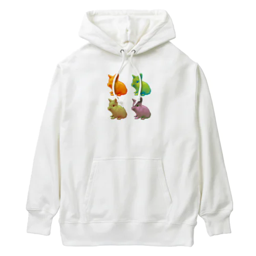 クアトロモヤ Heavyweight Hoodie