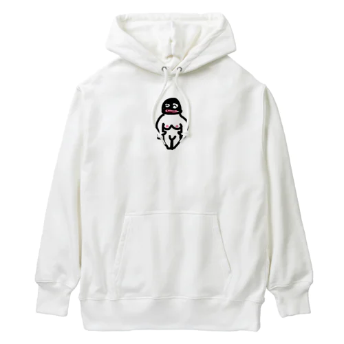 半裸ドン(全裸) ブルベ Heavyweight Hoodie