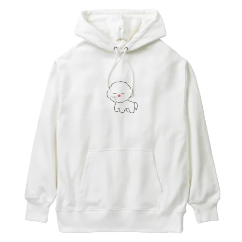 ビションフリーゼのもちこちゃん Heavyweight Hoodie