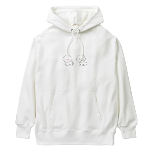 世界一かわいい犬もちりん Heavyweight Hoodie