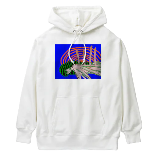 冬虫夏草(イモムシ) Heavyweight Hoodie