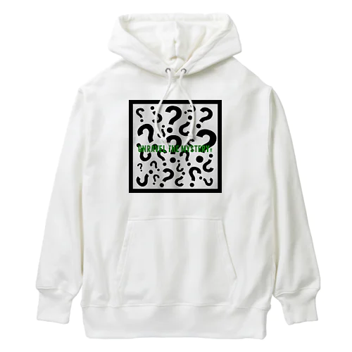 『 ハテナ 』 Heavyweight Hoodie