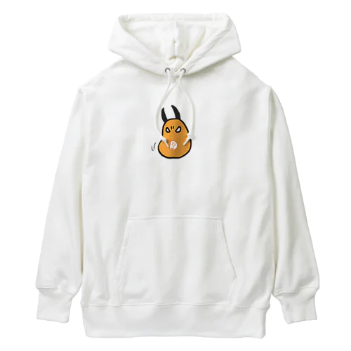 倫魁不羈　おにひゅうがの勝成様　文字なし Heavyweight Hoodie