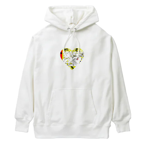 おばけheart Heavyweight Hoodie