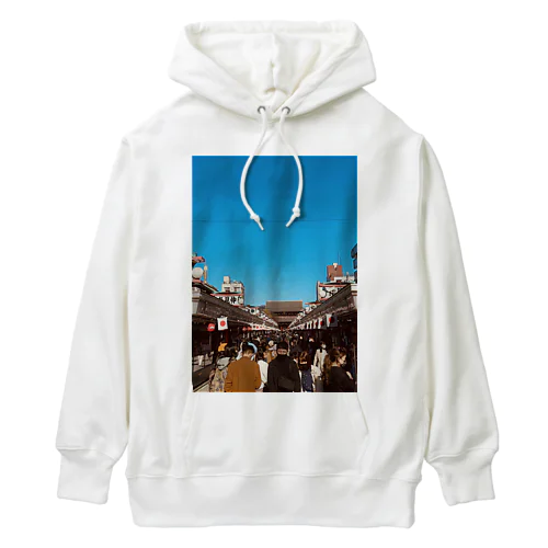 12:23の雷門前 Heavyweight Hoodie