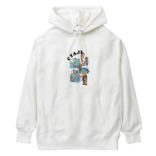 遊びすぎるオヤジ Heavyweight Hoodie