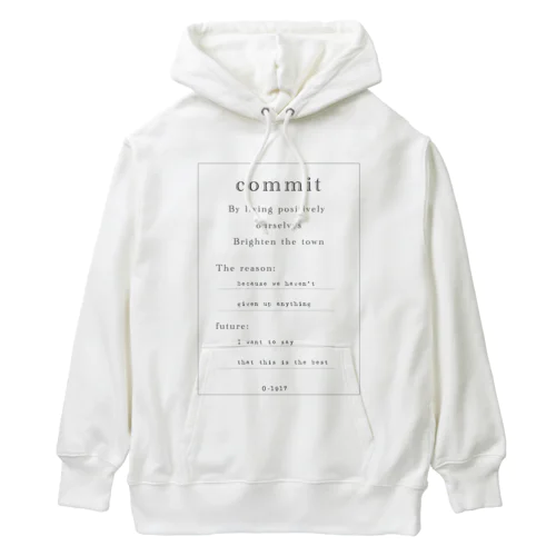 commit Heavyweight Hoodie