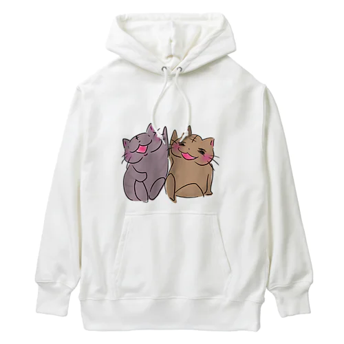 まにゃみとまどにゃん Heavyweight Hoodie