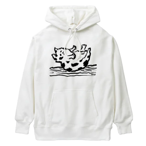 太ったねこ Heavyweight Hoodie