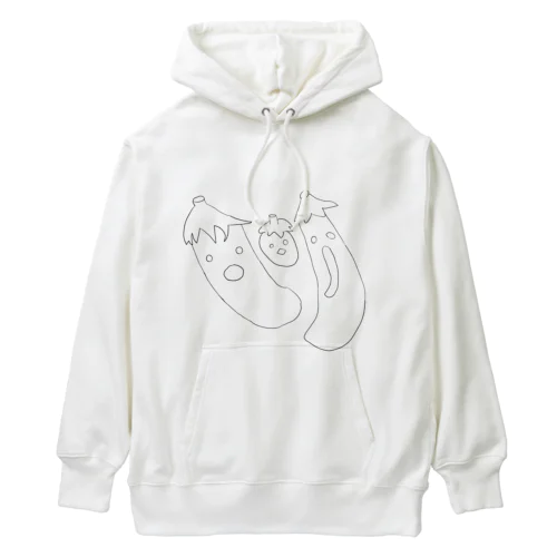 ナストリオ(モノクロ) Heavyweight Hoodie