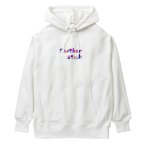 フェザースティック　文字ロゴ　 Heavyweight Hoodie