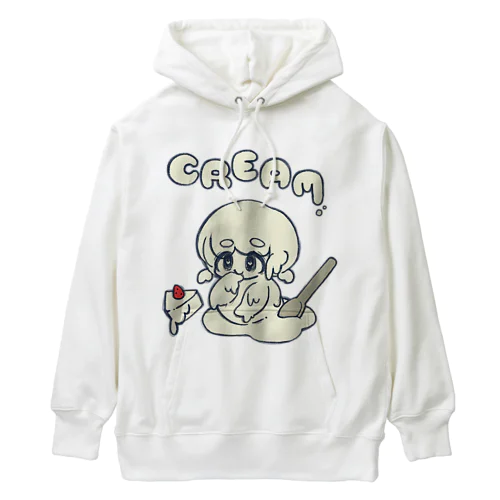 クリームちゃん Heavyweight Hoodie