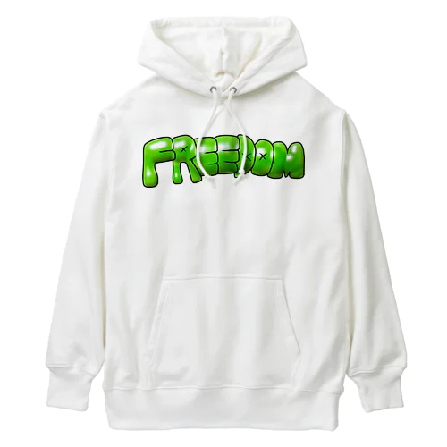 Freedomスプレーアートパーカー Heavyweight Hoodie