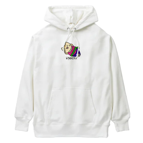 ネコロビクス（ほんわか） Heavyweight Hoodie