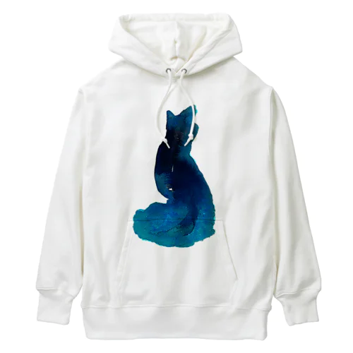 夜猫 その1 Heavyweight Hoodie