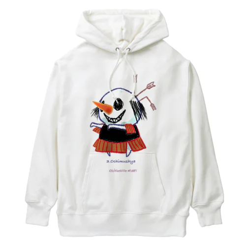 ハロウィンコスプレしゅねまん 落ち武者 Heavyweight Hoodie