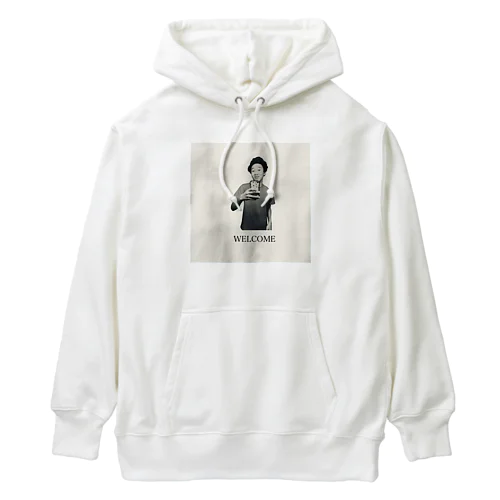 ようこそ我らのユートピア Heavyweight Hoodie