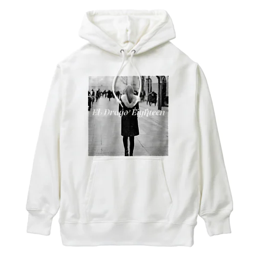 the winter town Heavyweight Hoodie