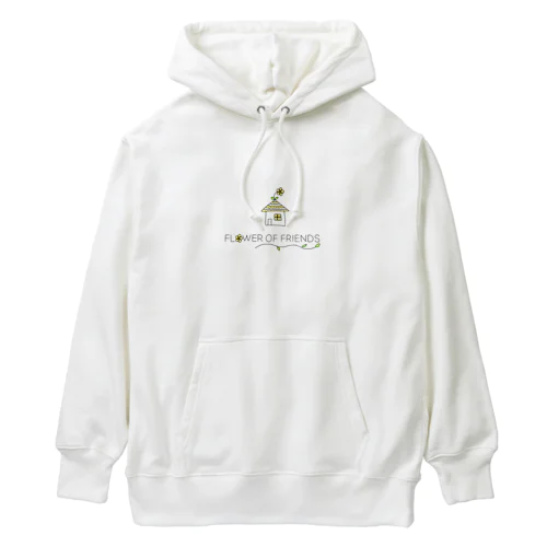 flower of friends Heavyweight Hoodie