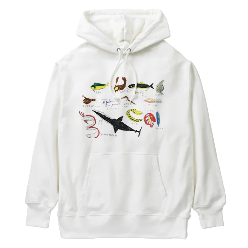 おさかな大集合！ Heavyweight Hoodie