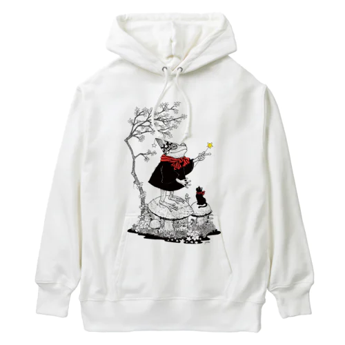 カエルの魔法使い Heavyweight Hoodie