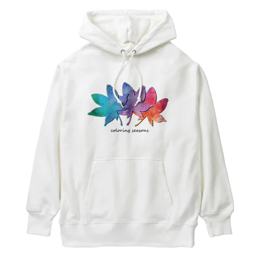 coloring seasons Heavyweight Hoodie