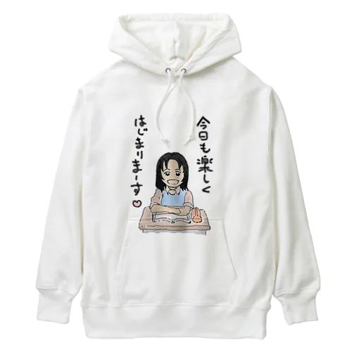 ニコニコ少女 Heavyweight Hoodie