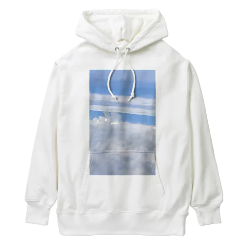 青空白雲 Heavyweight Hoodie