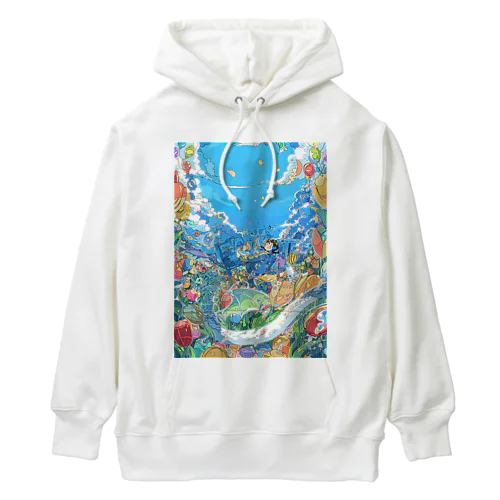 空想はどこまでも Heavyweight Hoodie