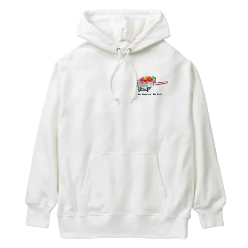 【No Messtin No Life】ローストビーフVer Heavyweight Hoodie