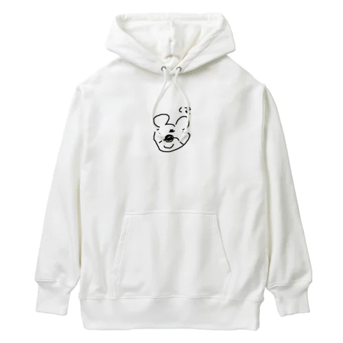 左手くま Heavyweight Hoodie