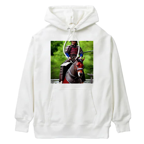 鎧を着た侍 Heavyweight Hoodie