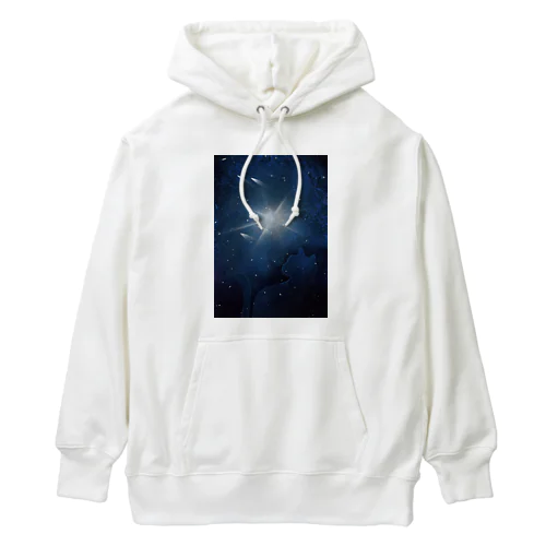 宇宙ネコ Heavyweight Hoodie