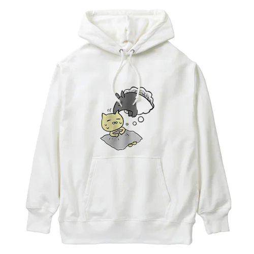 バクに食べられる Heavyweight Hoodie