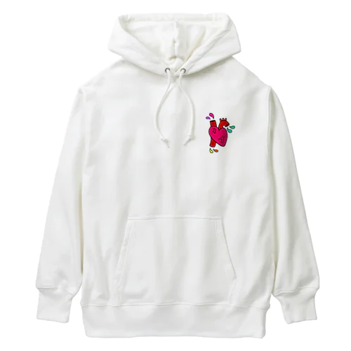 ハート！ Heavyweight Hoodie