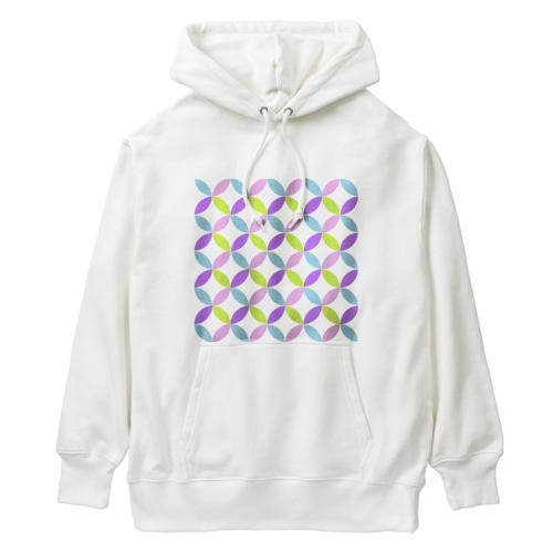 パステル七宝柄 Heavyweight Hoodie