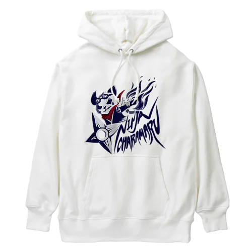 忍者ちゃら丸（いぶし銀 Heavyweight Hoodie