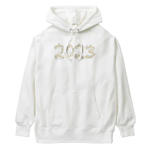 うさぎが集まる2023年 Heavyweight Hoodie