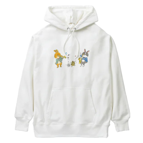 うさぎの玄樹＆宇太イラスト Heavyweight Hoodie