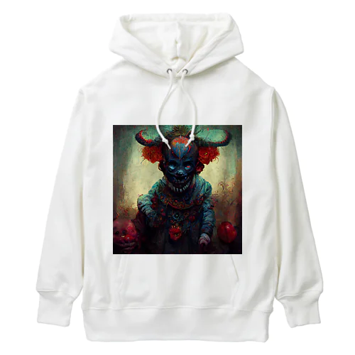 鬼のピエロ Heavyweight Hoodie