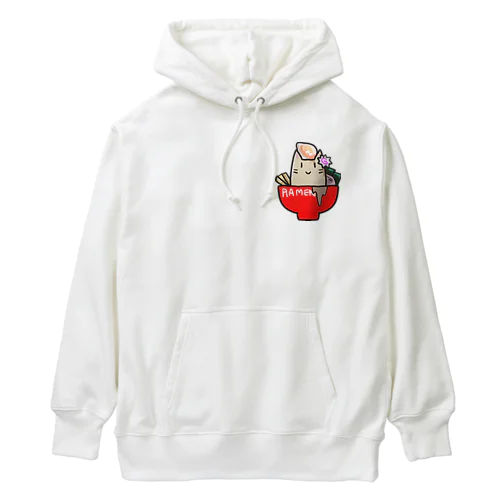 らーめんねこ Heavyweight Hoodie