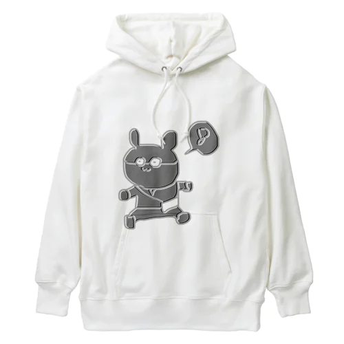 めがね男子のお出かけ。 Heavyweight Hoodie