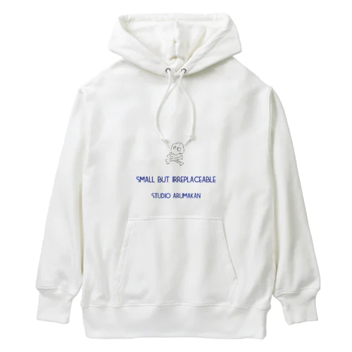 うーやー画伯の骸骨 Heavyweight Hoodie