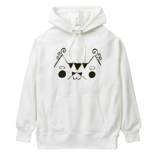 顔文字おちちょ Heavyweight Hoodie