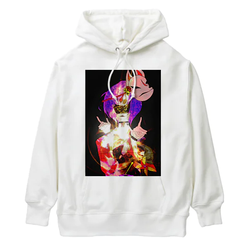 妖狐デザイン Heavyweight Hoodie