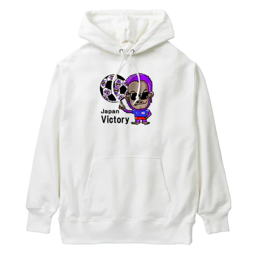 紫ゴリラサッカー2022 Heavyweight Hoodie