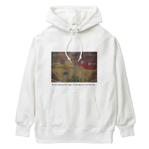 【 Pinball machine 】Photograph series Heavyweight Hoodie