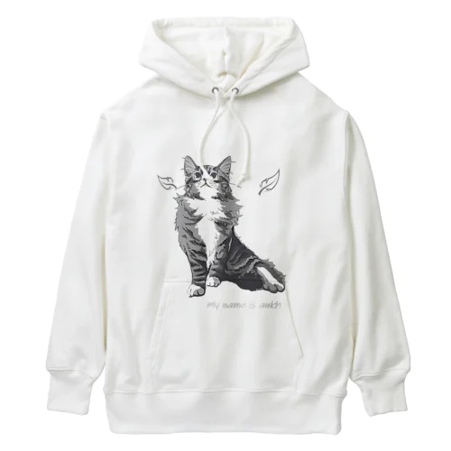 ノルエージャンフォレストキャット　angel　Angel Heavyweight Hoodie