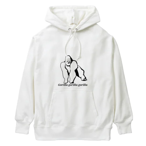 ゴリラ　Gorilla gorilla gorilla Heavyweight Hoodie